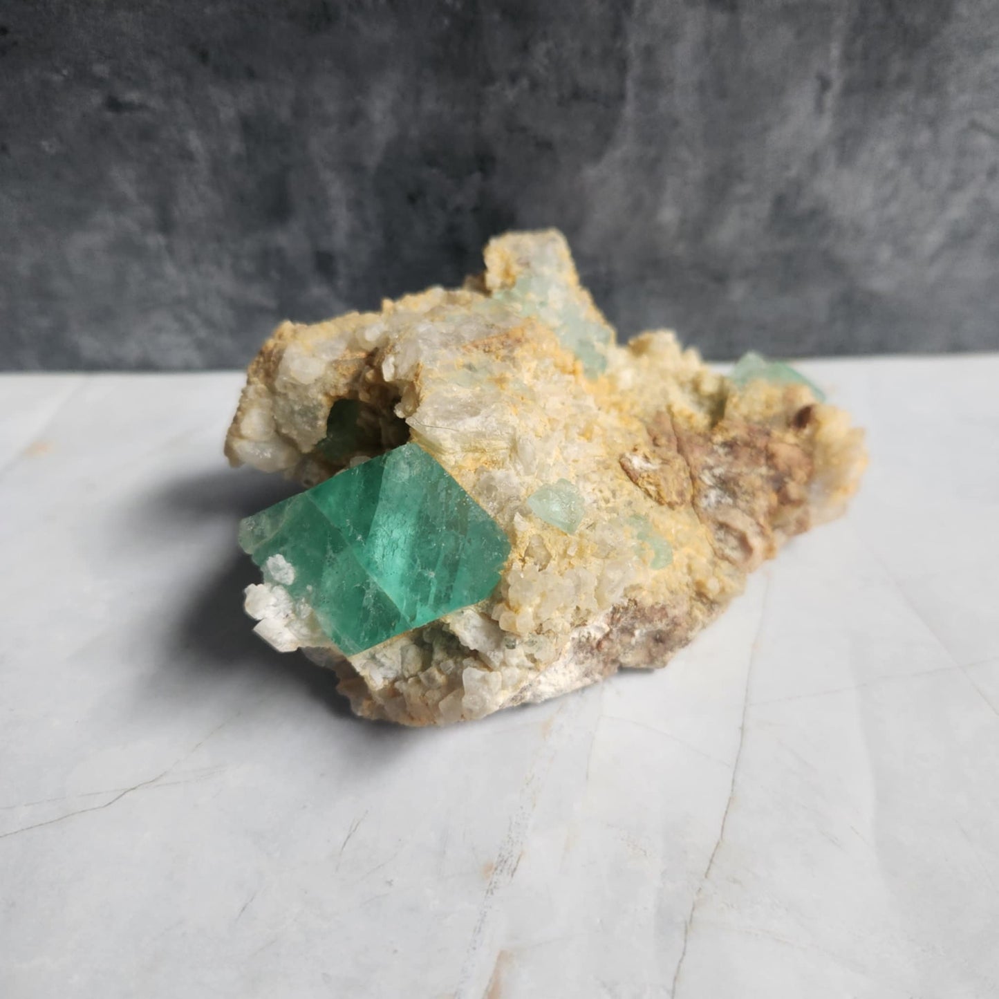 Fluorite in Matrix