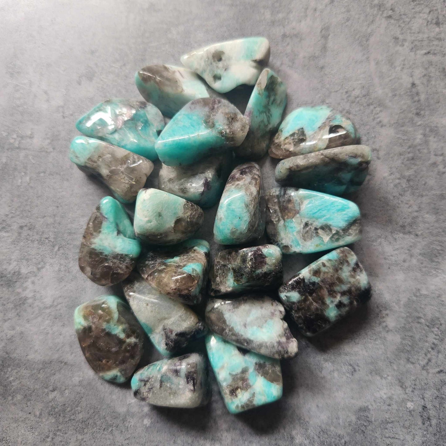 Amazonite & Smoky Quartz