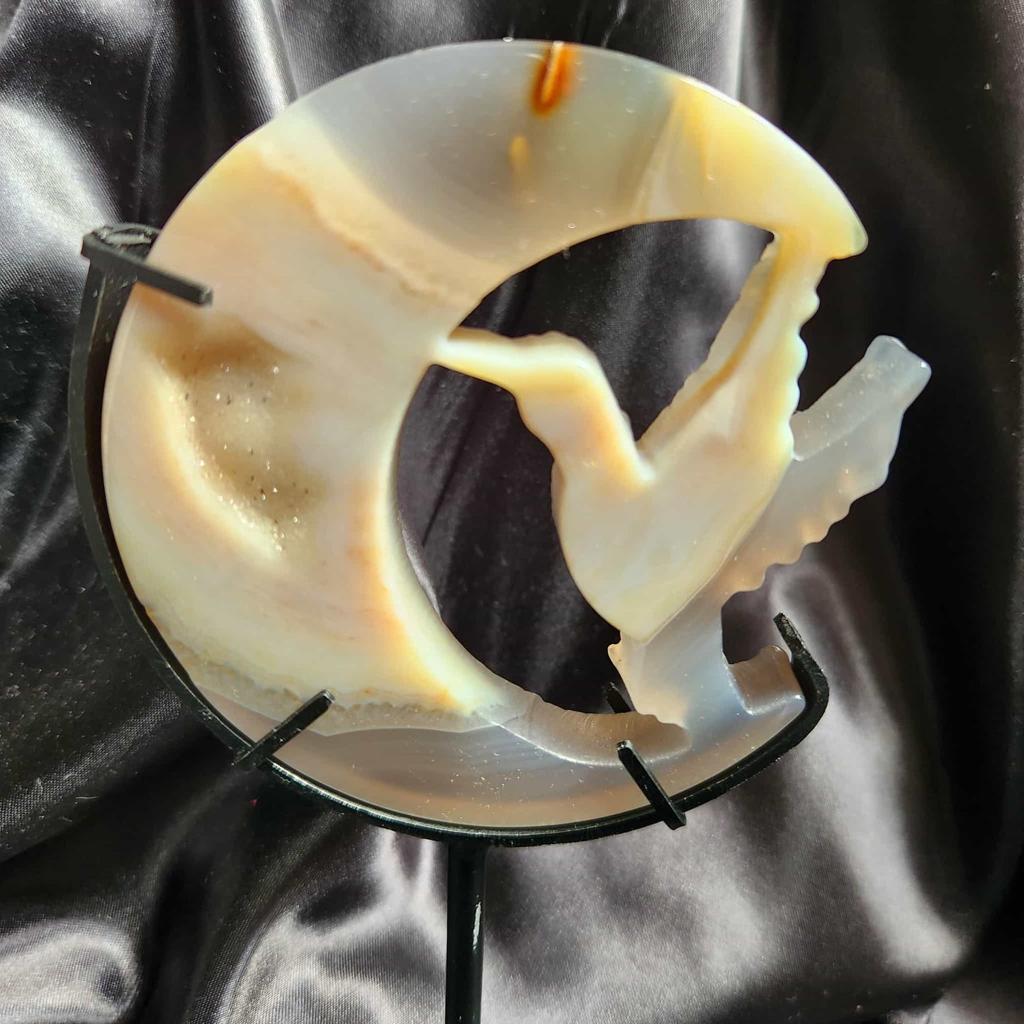 Druzy Agate Hummingbird