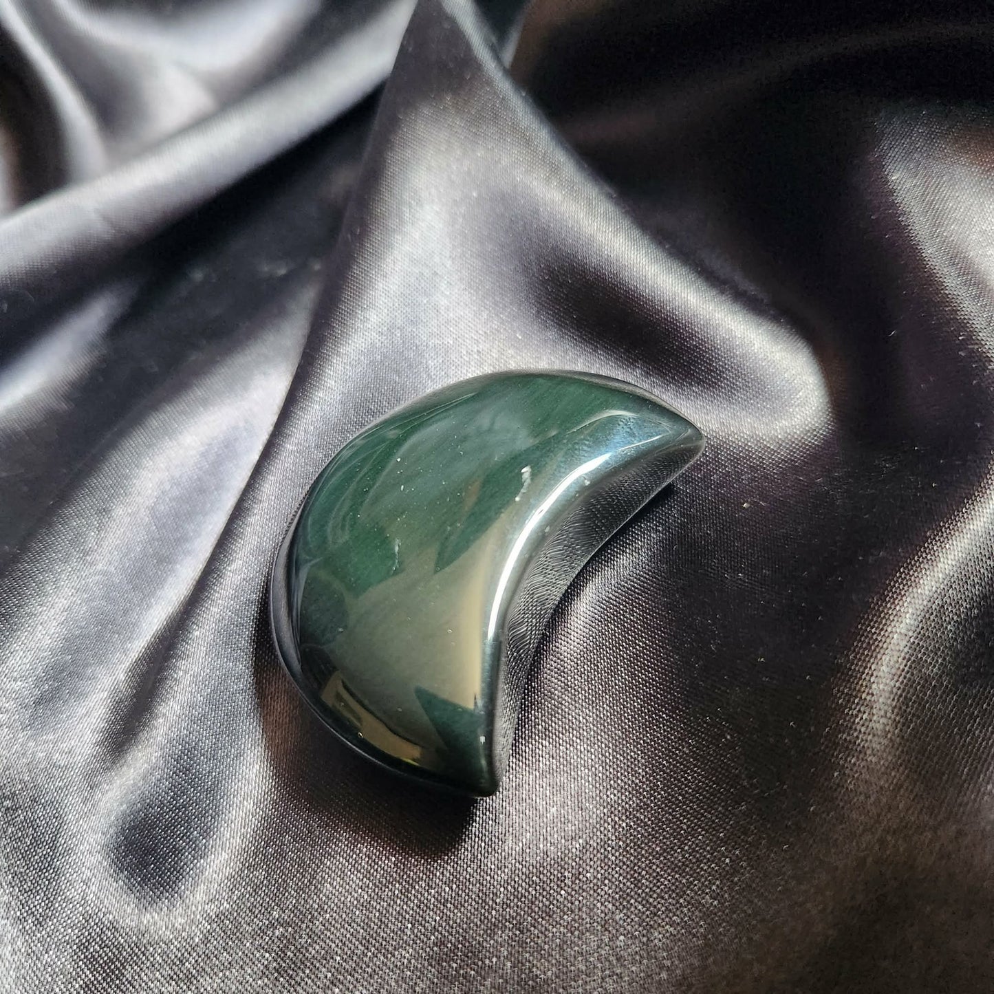 Rainbow Obsidian Moon