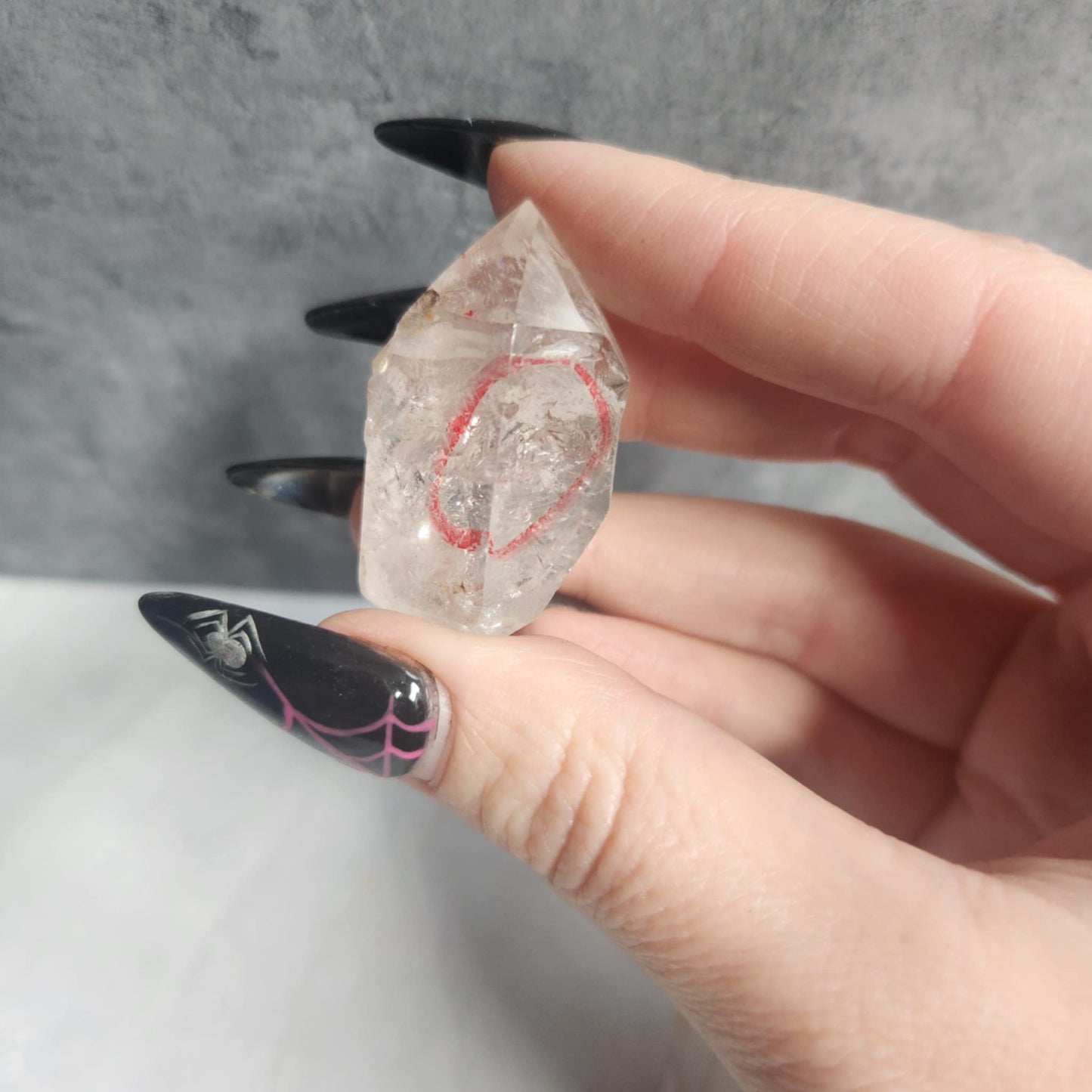 Enhydro in Quartz
