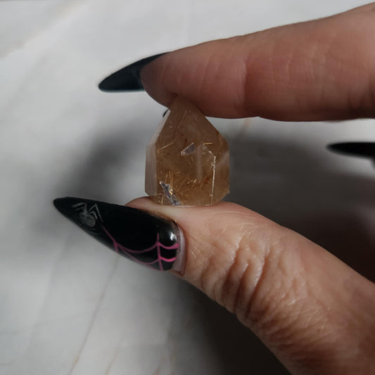 Rutile Quartz- Mini Points