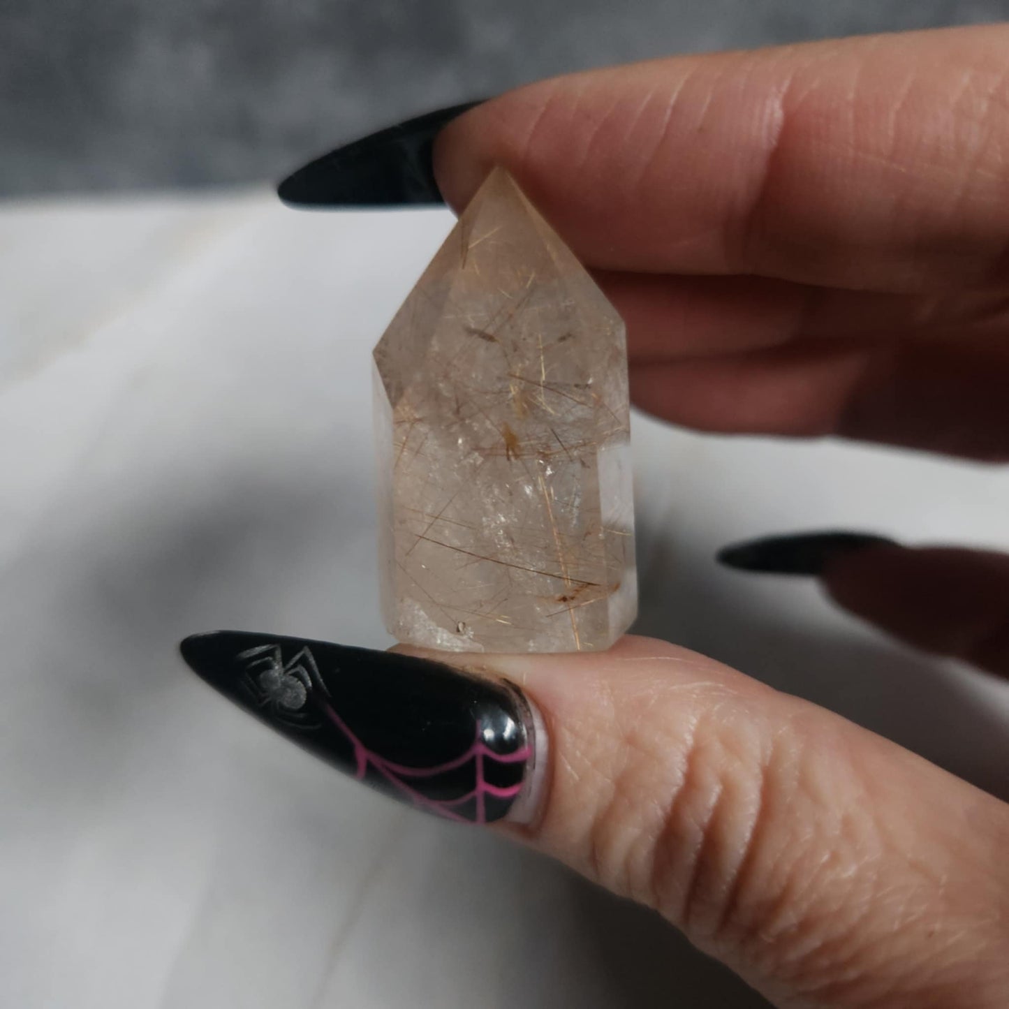 Rutile Quartz- Mini Points