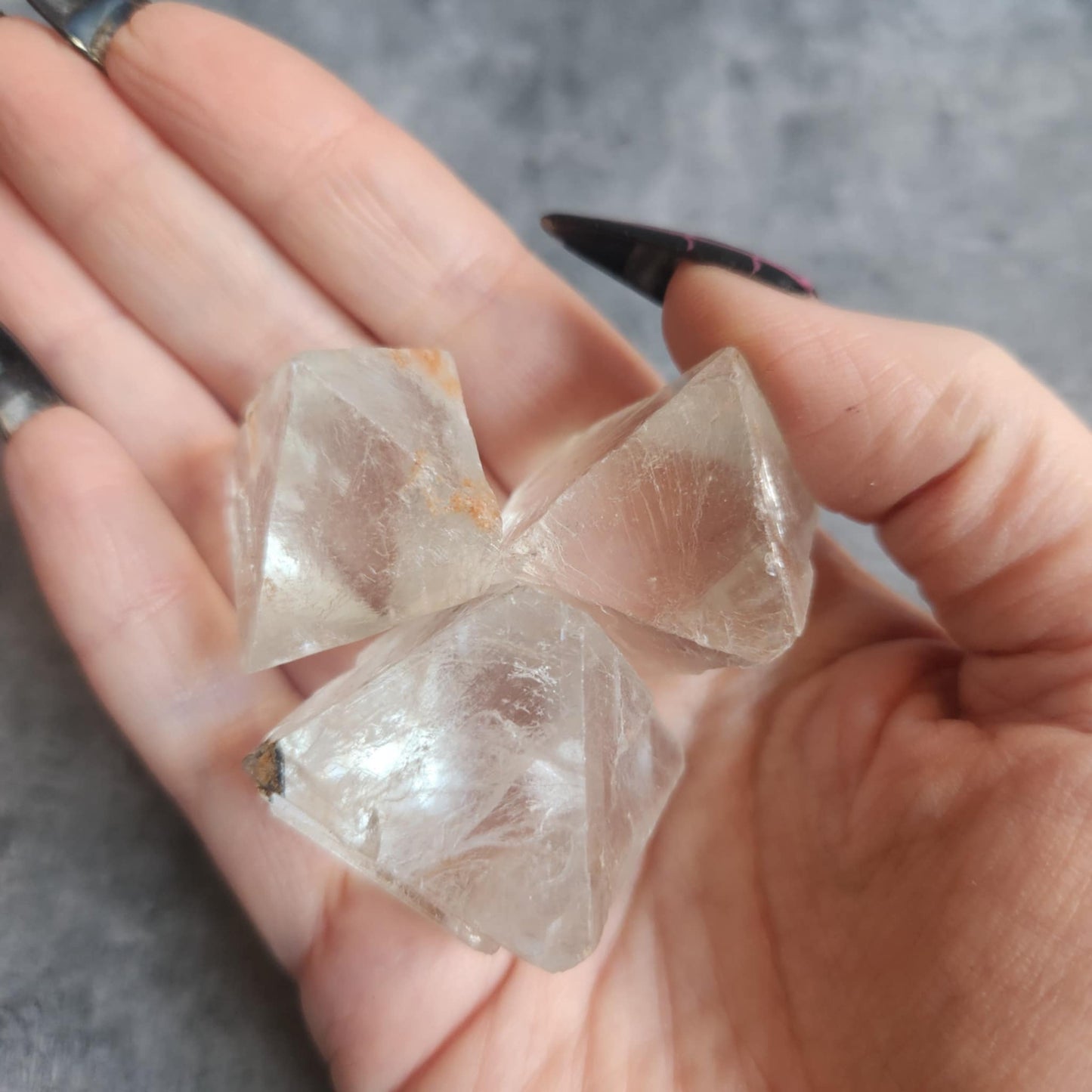 Fluorite- Octahedron