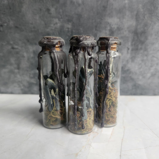 Vivianite Offering Jar