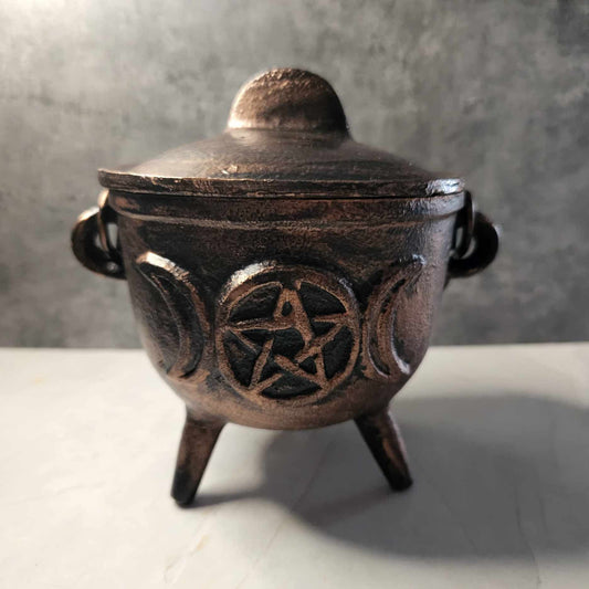 Copper Antique Cauldron- Large