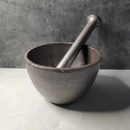 Cast Iron Mortar & Pestle