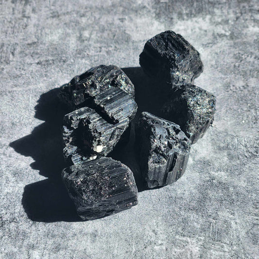 Black Tourmaline Chunks