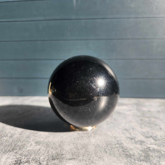 Black Obsidian Sphere