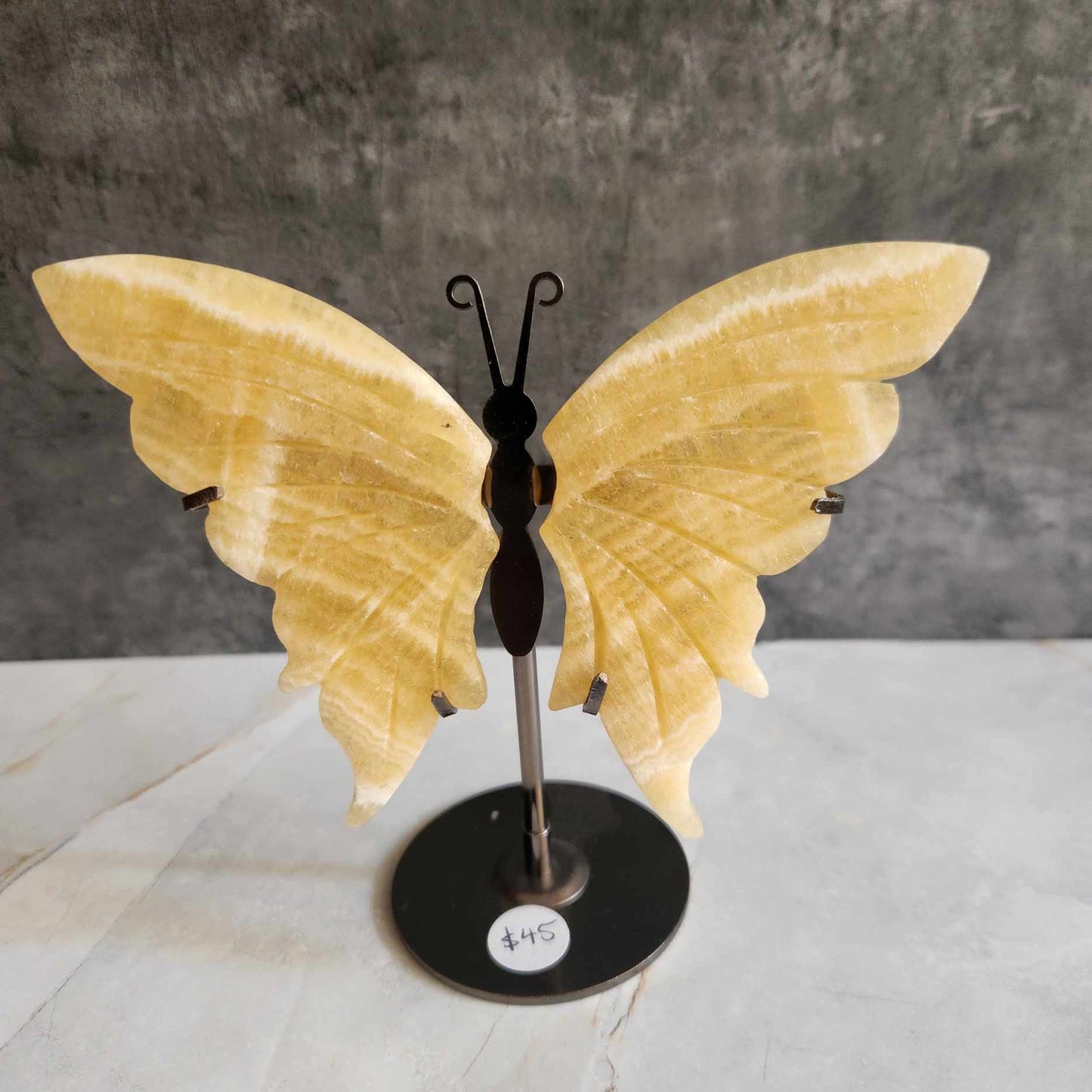 Orange Calcite Wings