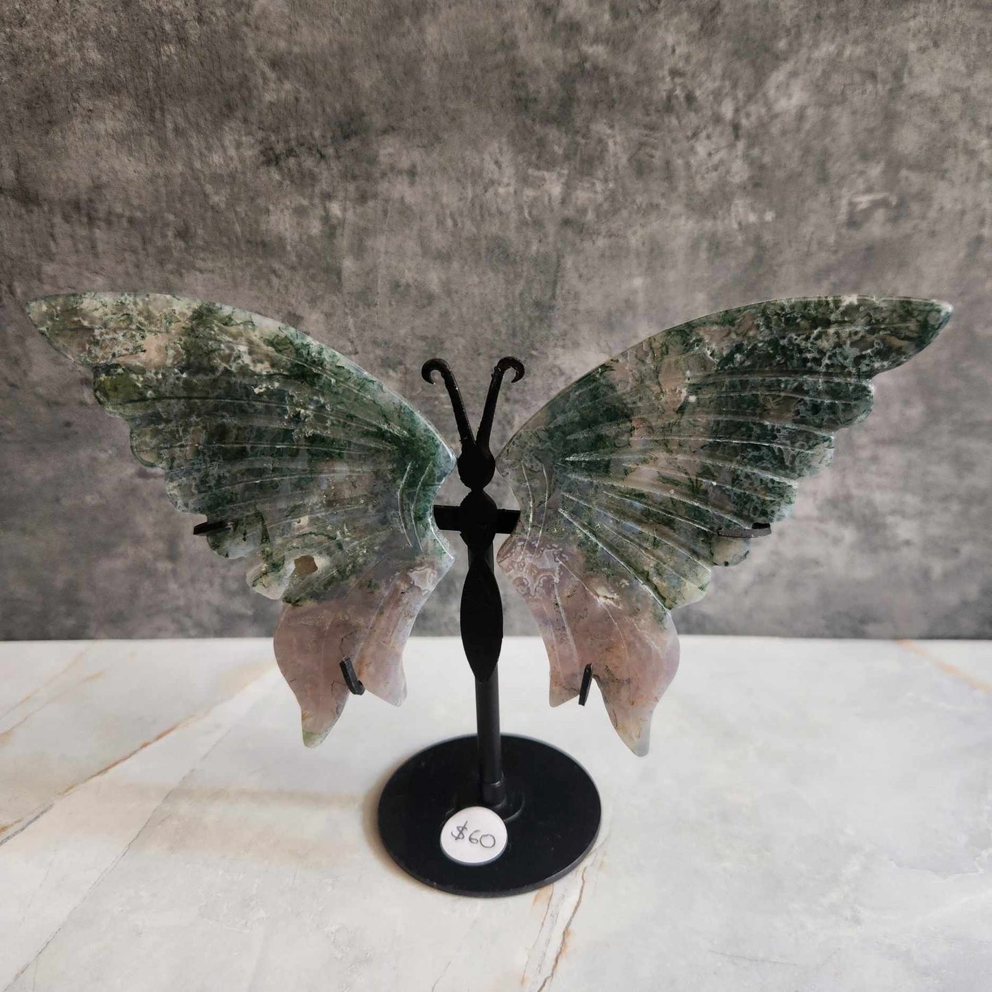 Moss Agate Wings