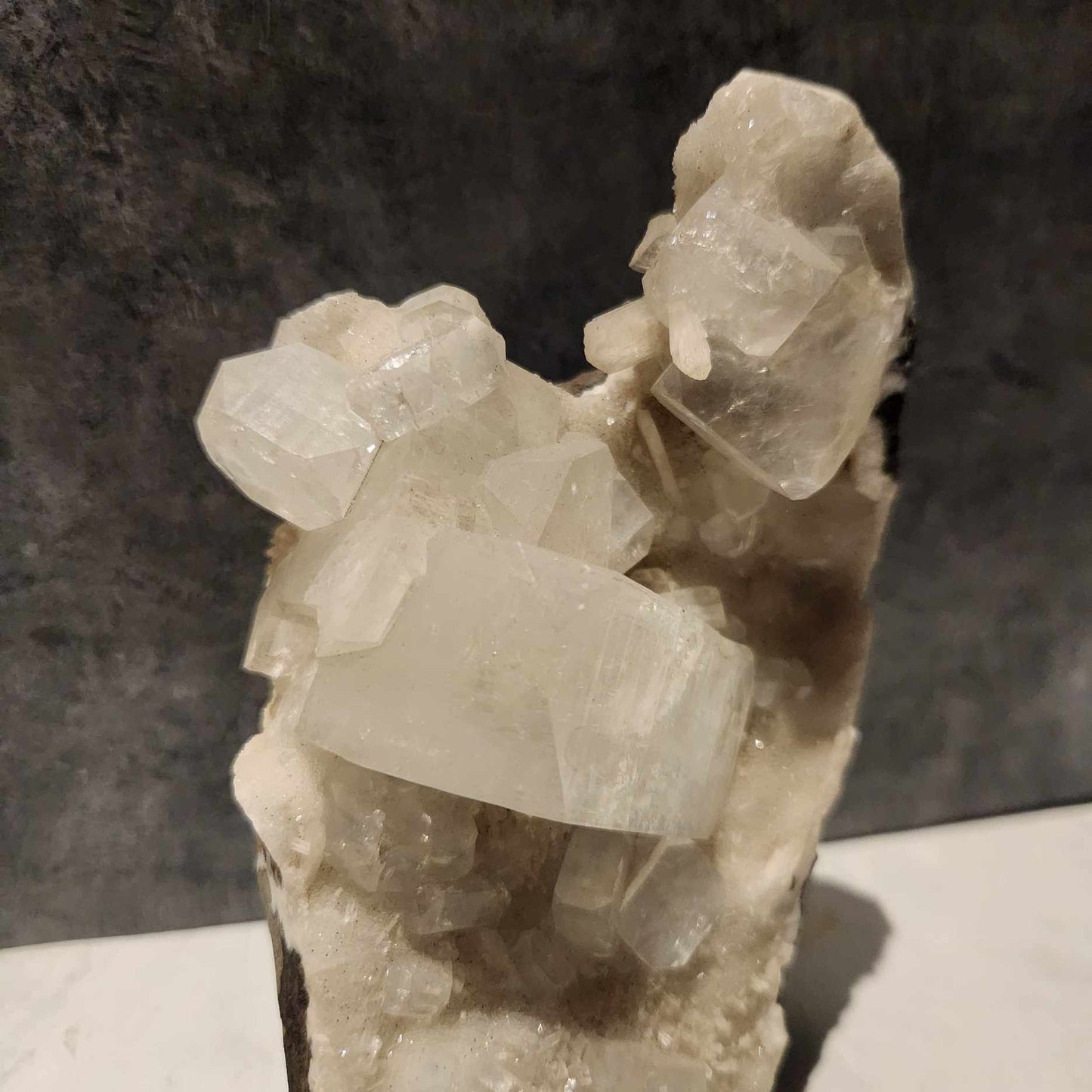 Apophyllite- Base cut