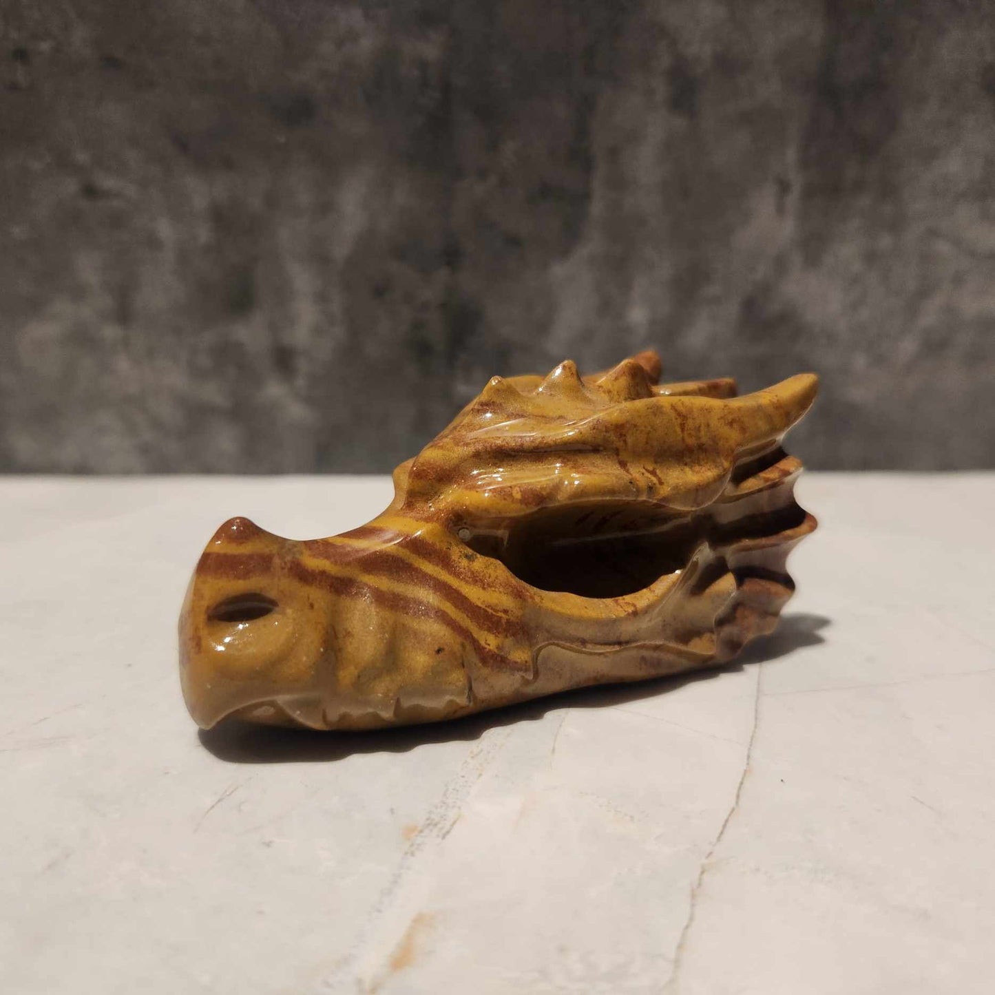 Jasper Dragon Head