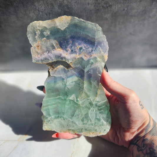 Fluorite Slab