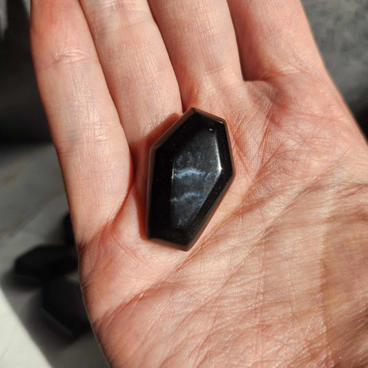 Black Obsidian Coffin