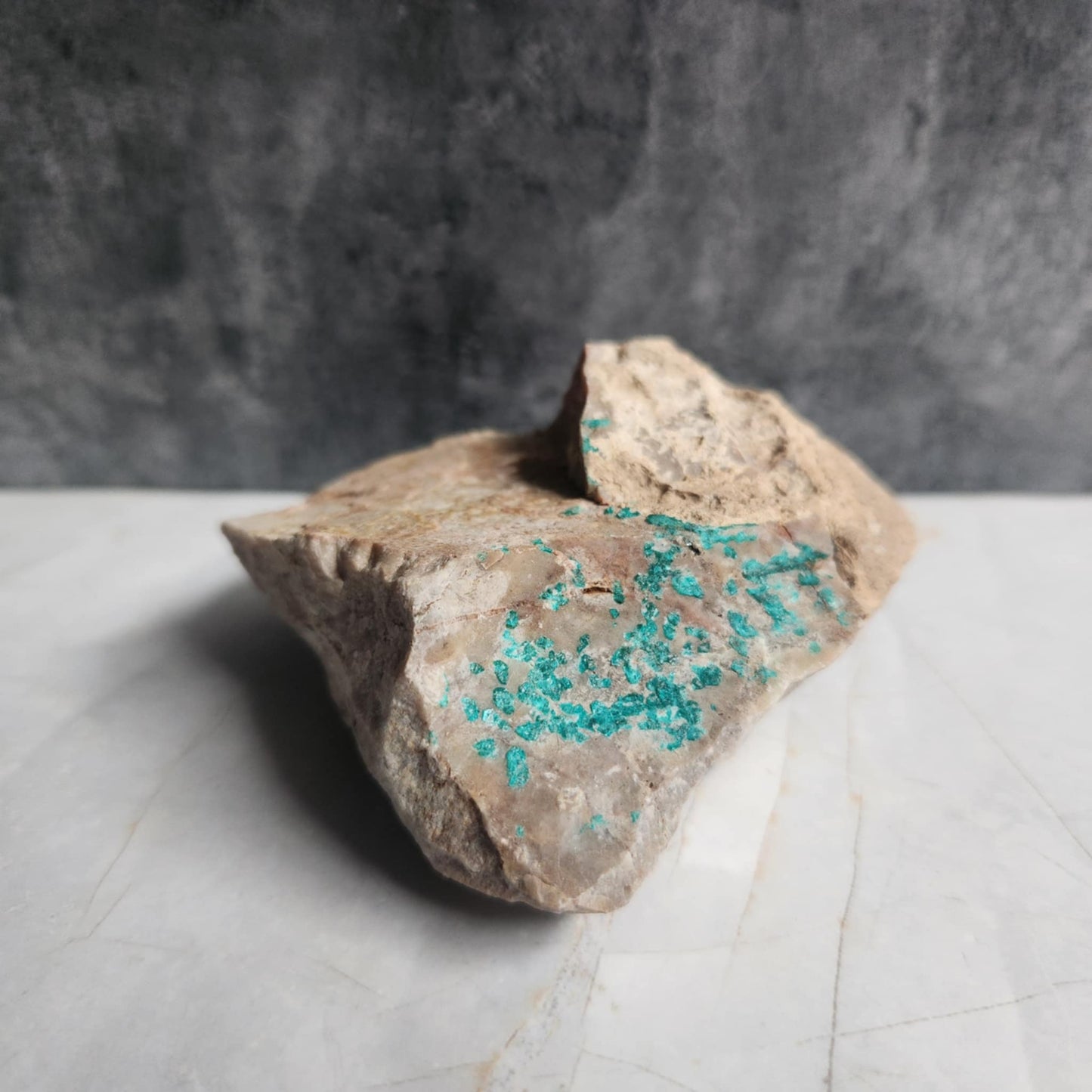 Dioptase on Matrix