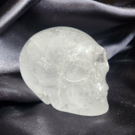 Clear Quartz Skull