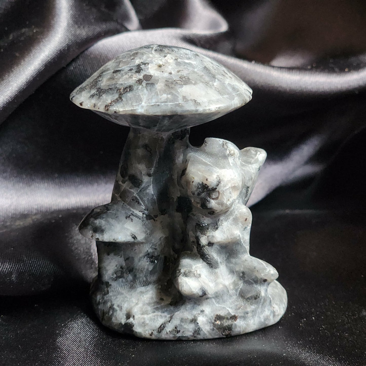 Larvikite Mushroom & Fairy