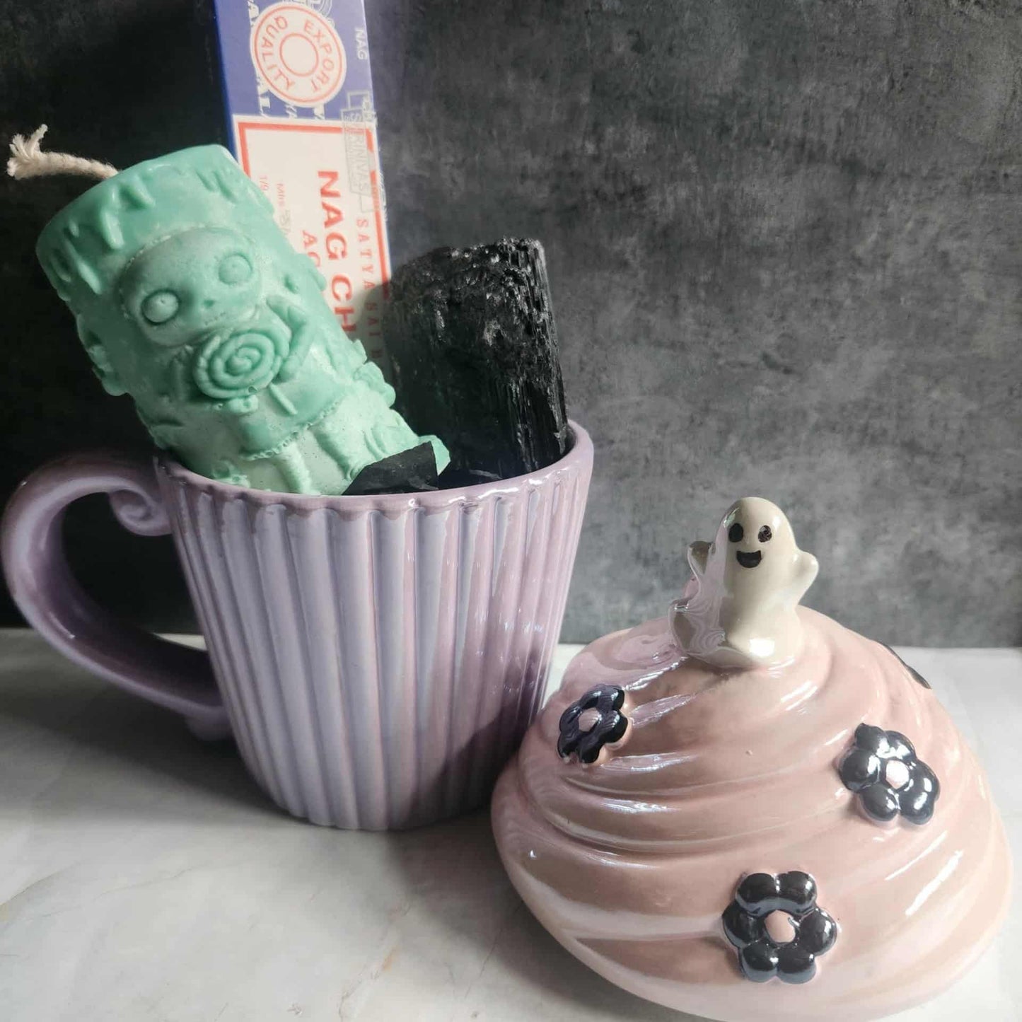 Boo Basket Cupcake Mugs