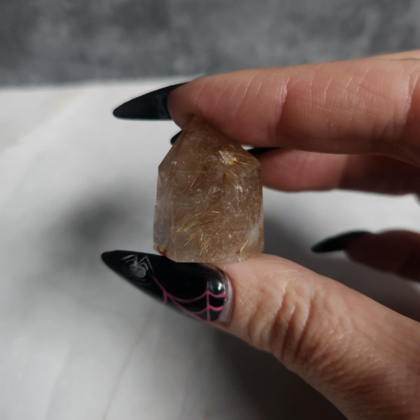 Rutile Quartz- Mini Points