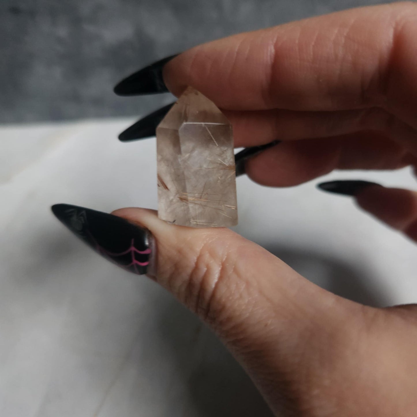 Rutile Quartz- Mini Points