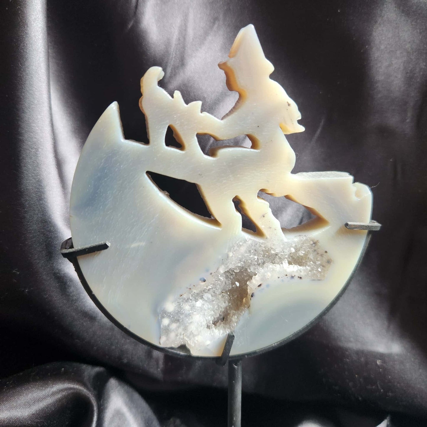 Druzy Agate Witch