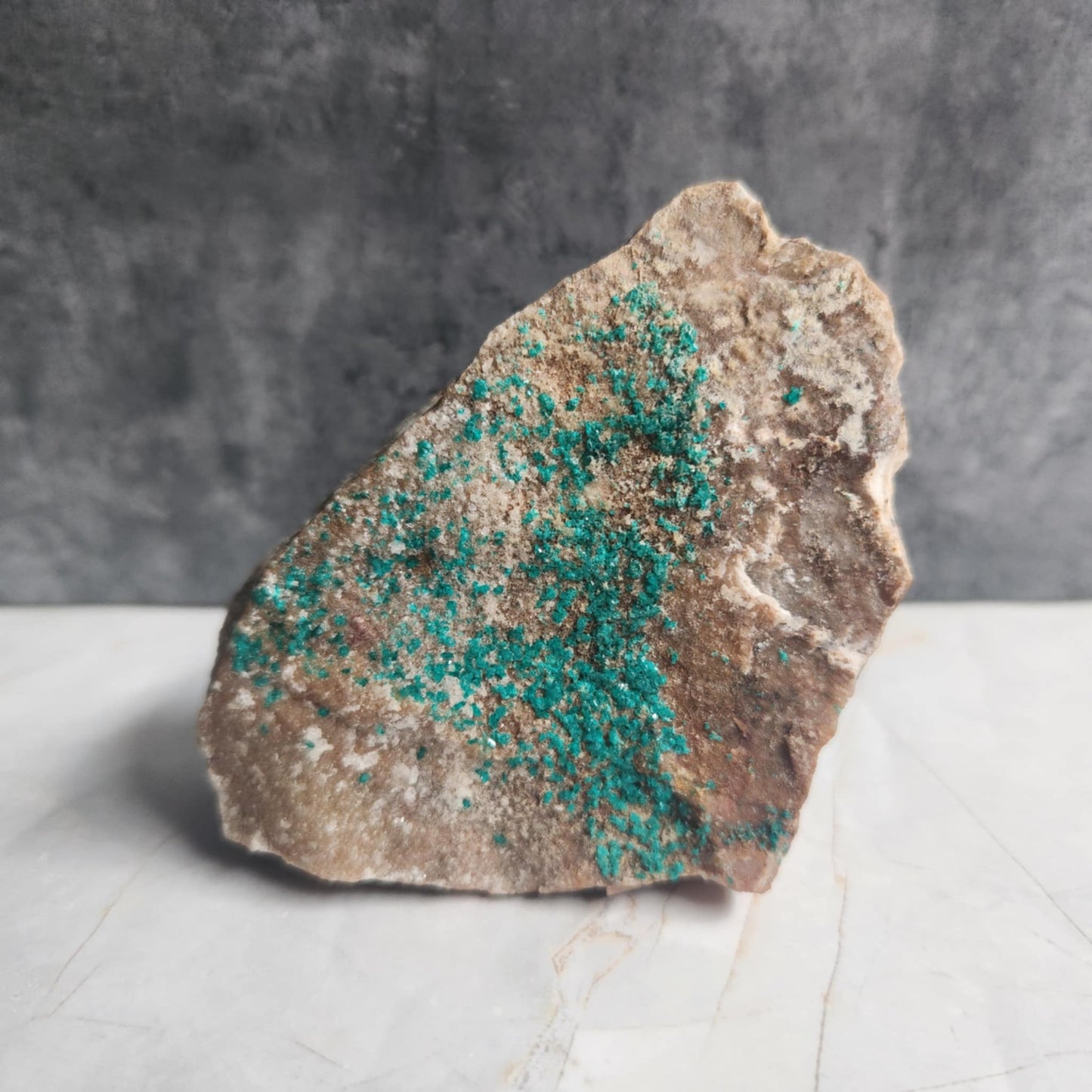 Dioptase on Matrix